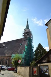 Ger&uuml;stbau f&uuml;r Kirchen in R&ouml;ttenbach